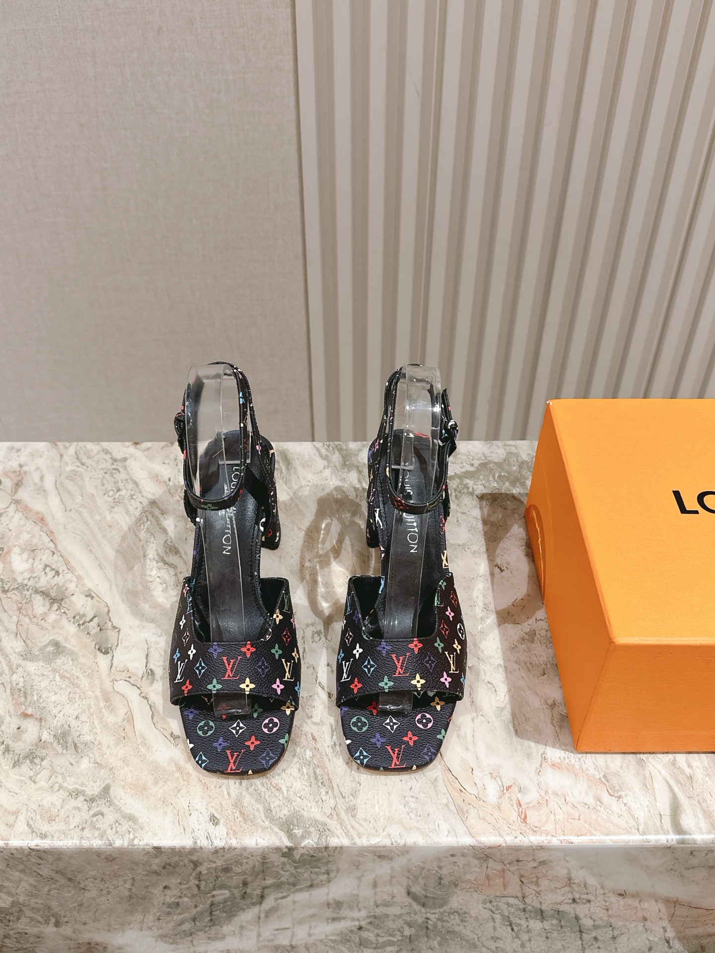 LV 루이비통 메리제인 슈즈 굽 샌들 신발