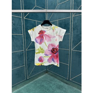 Loewe 로에베 플라워 프린트 반팔 티셔츠 의류