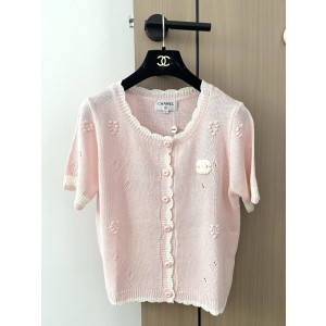 Chanel 샤넬 니트 반팔 가디건 의류