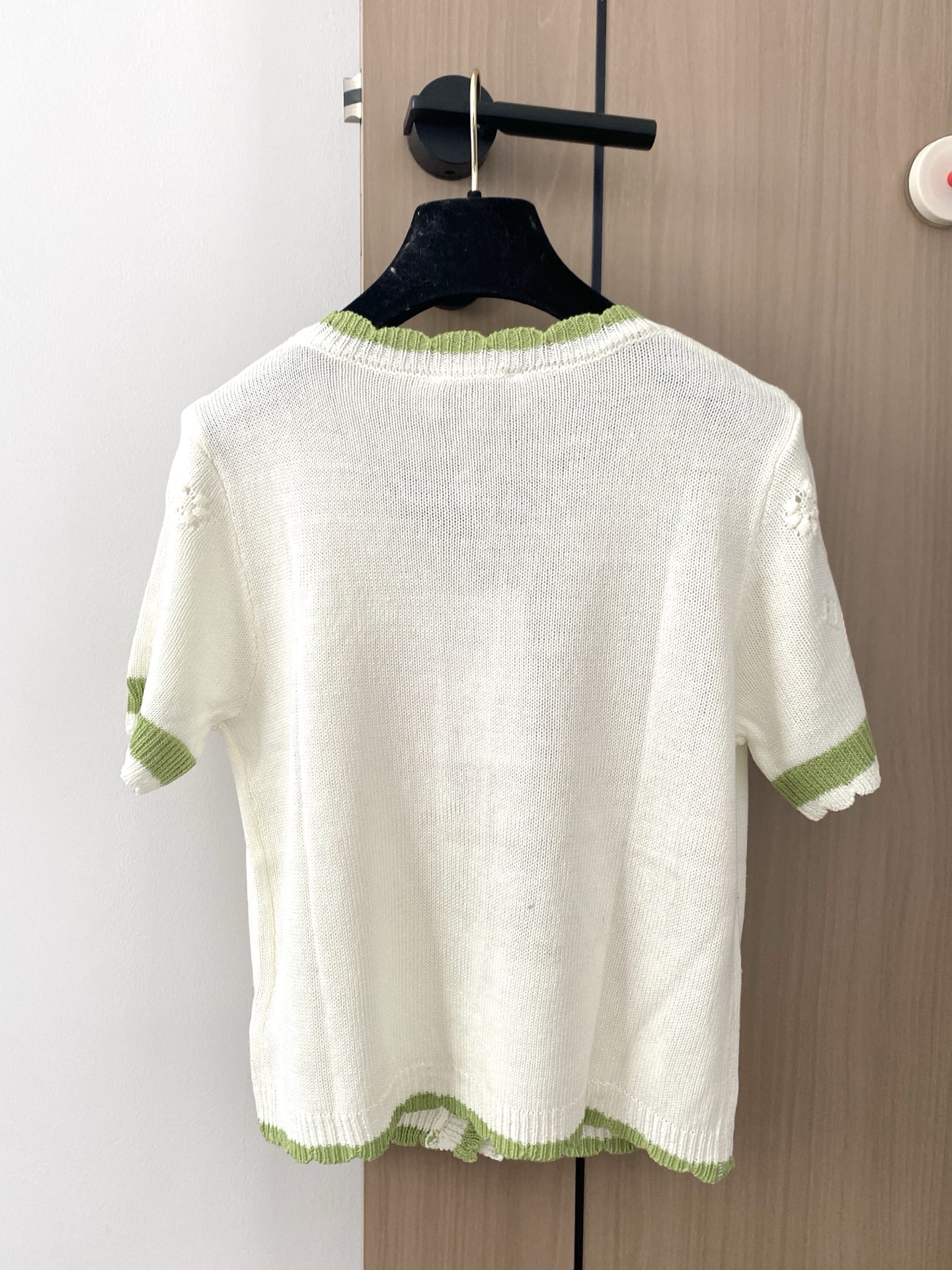 Chanel 샤넬 니트 반팔 가디건 의류