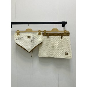 miumiu 미우미우 썸머 세트업 탑 + 스커트 세트 의류