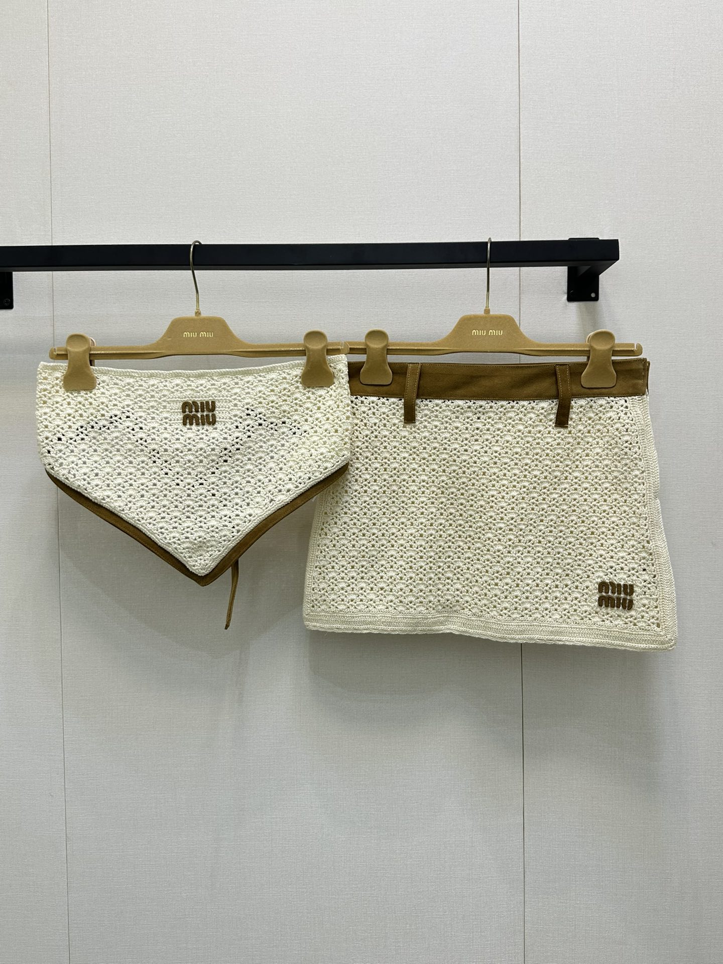 miumiu 미우미우 썸머 세트업 탑 + 스커트 세트 의류