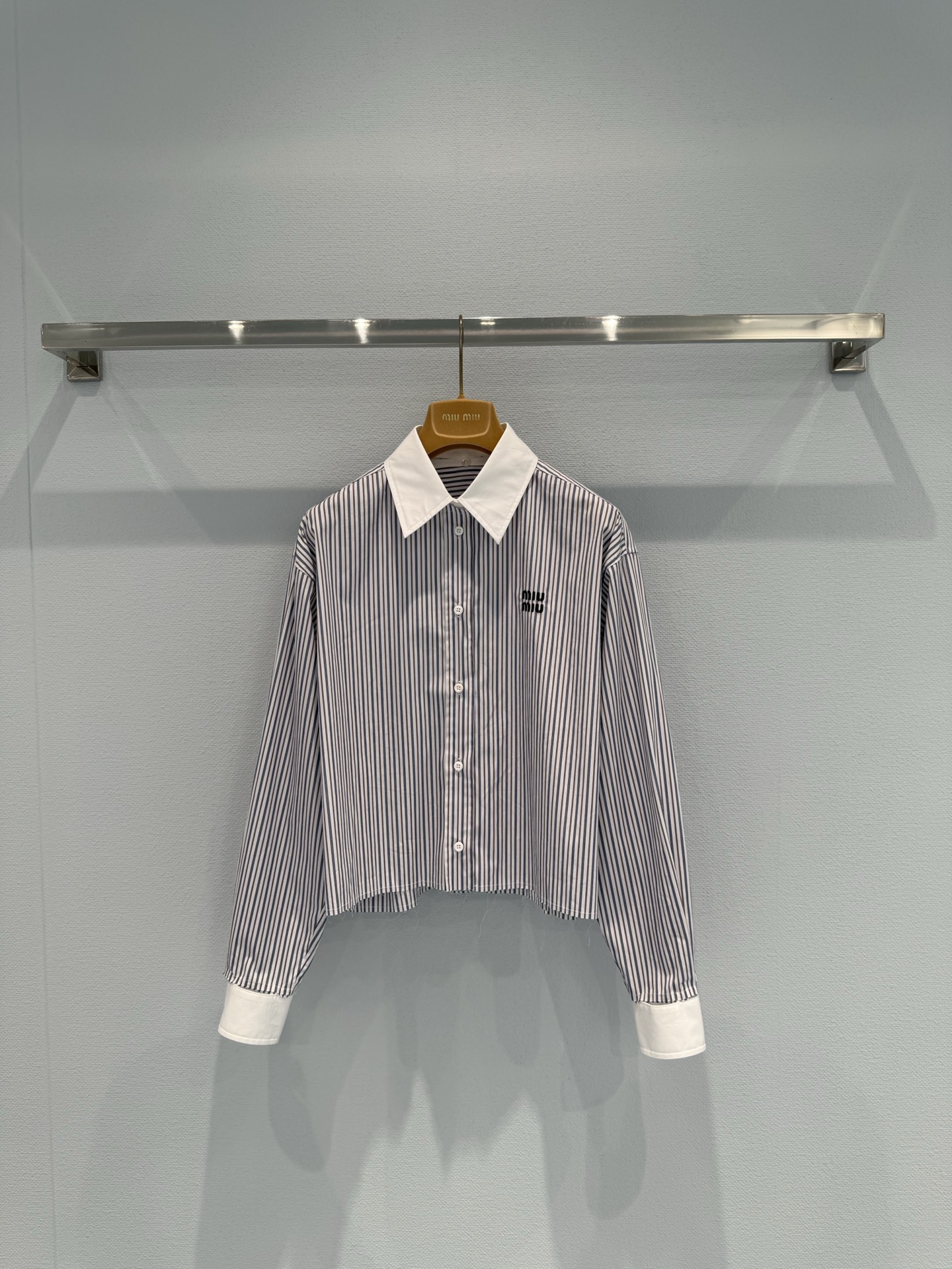 miumiu 미우미우 스트라이프 셔츠 의류