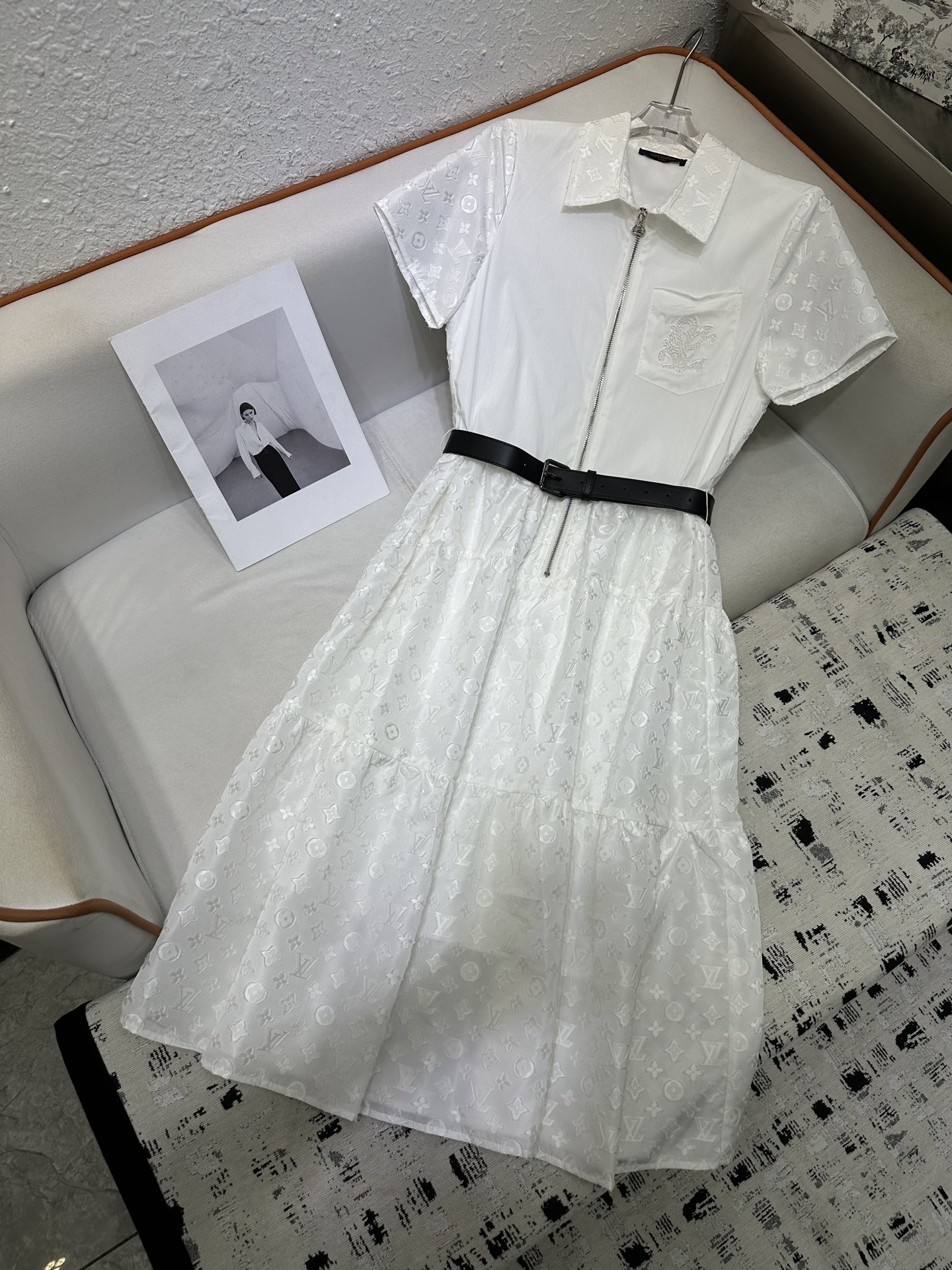 Louis Vuitton LV 루이비통 카라 반팔 원피스 의류