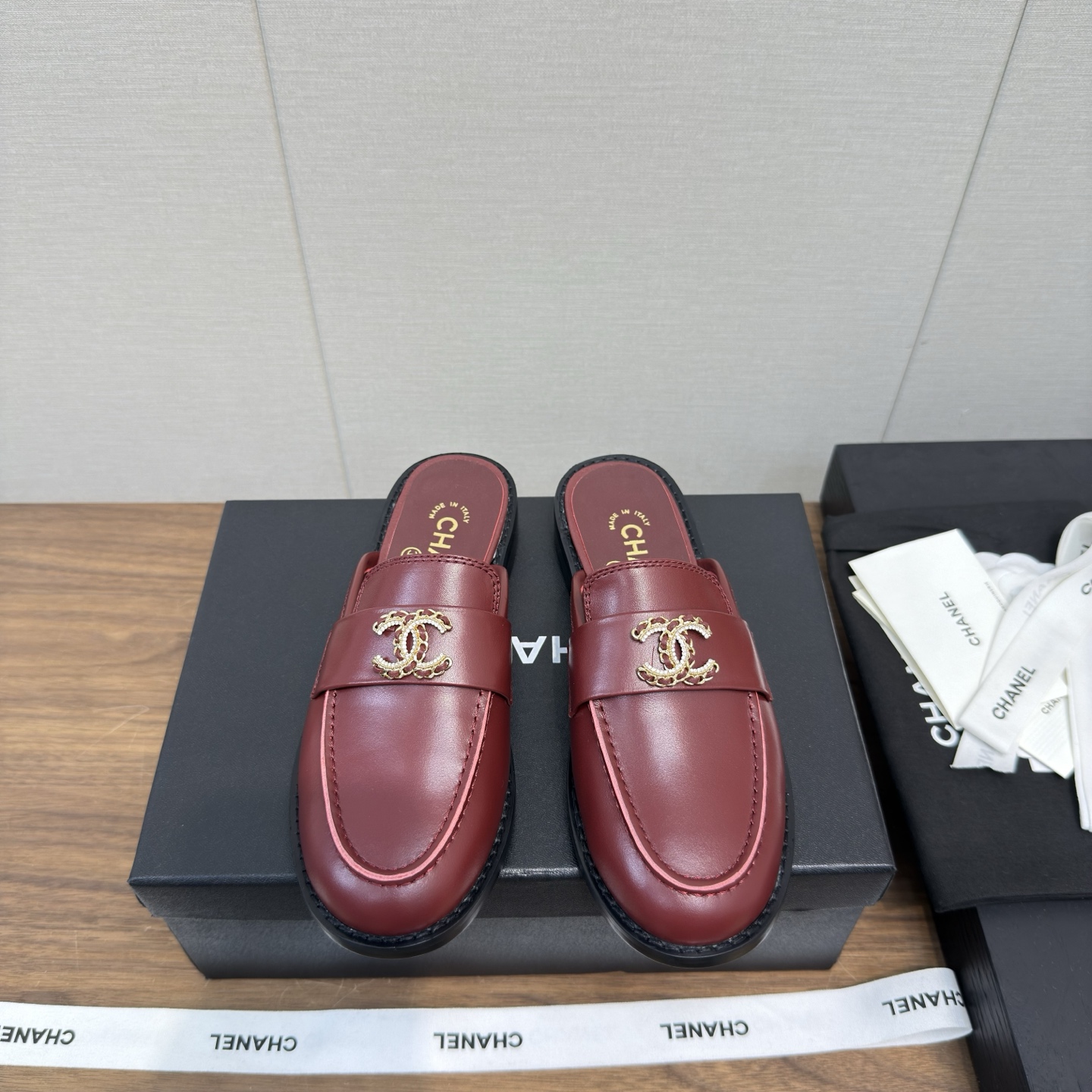 Chanel 샤넬 퀼팅 로퍼 뮬 / 반뮬 슈즈 신발