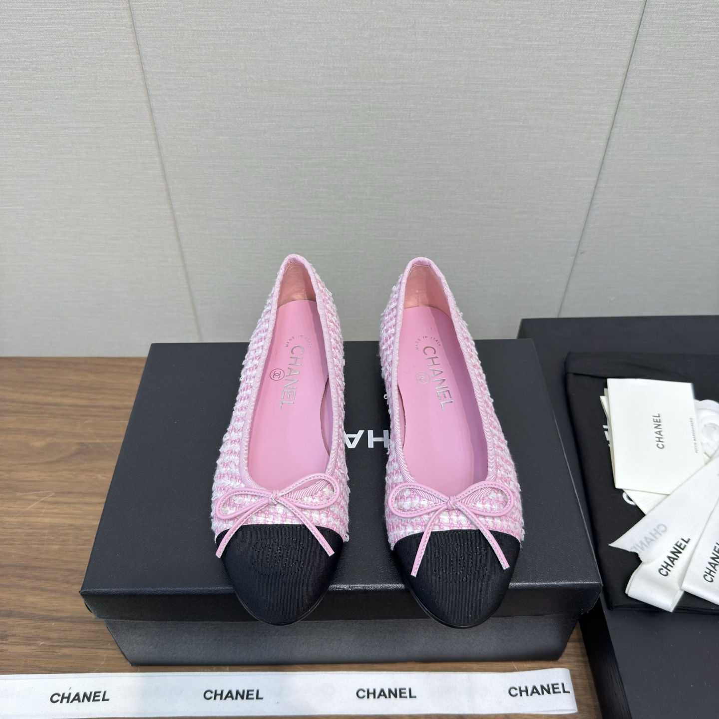 Chanel 샤넬 플랫 밴딩 슈즈 신발