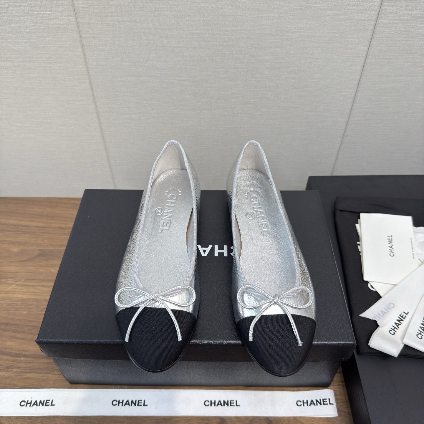 Chanel 샤넬 플랫 밴딩 슈즈 신발