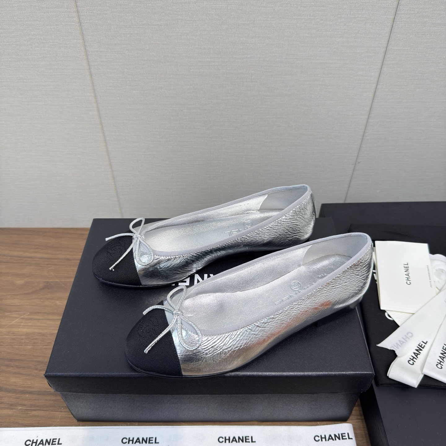 Chanel 샤넬 플랫 밴딩 슈즈 신발