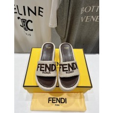Fendi 펜디 통굽 웨지힐 슬립온 슬리퍼 신발