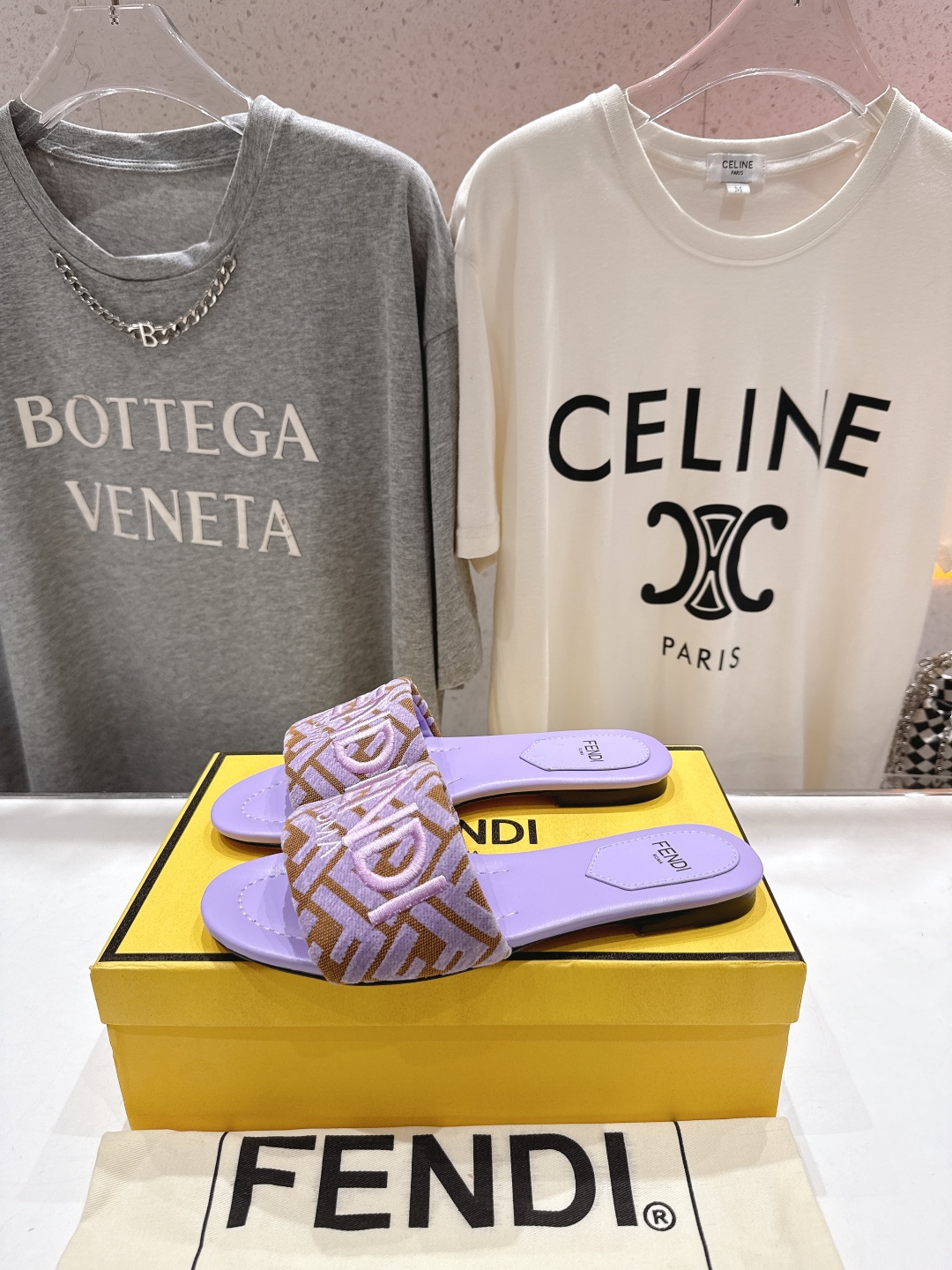 Fendi 펜디 플랫 슬리퍼 신발