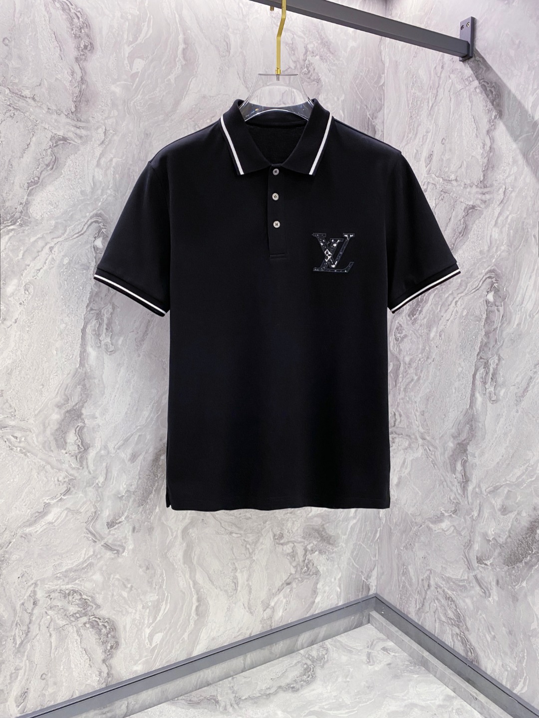 LV 루이비통 남성 로고 폴로 티셔츠 의류
