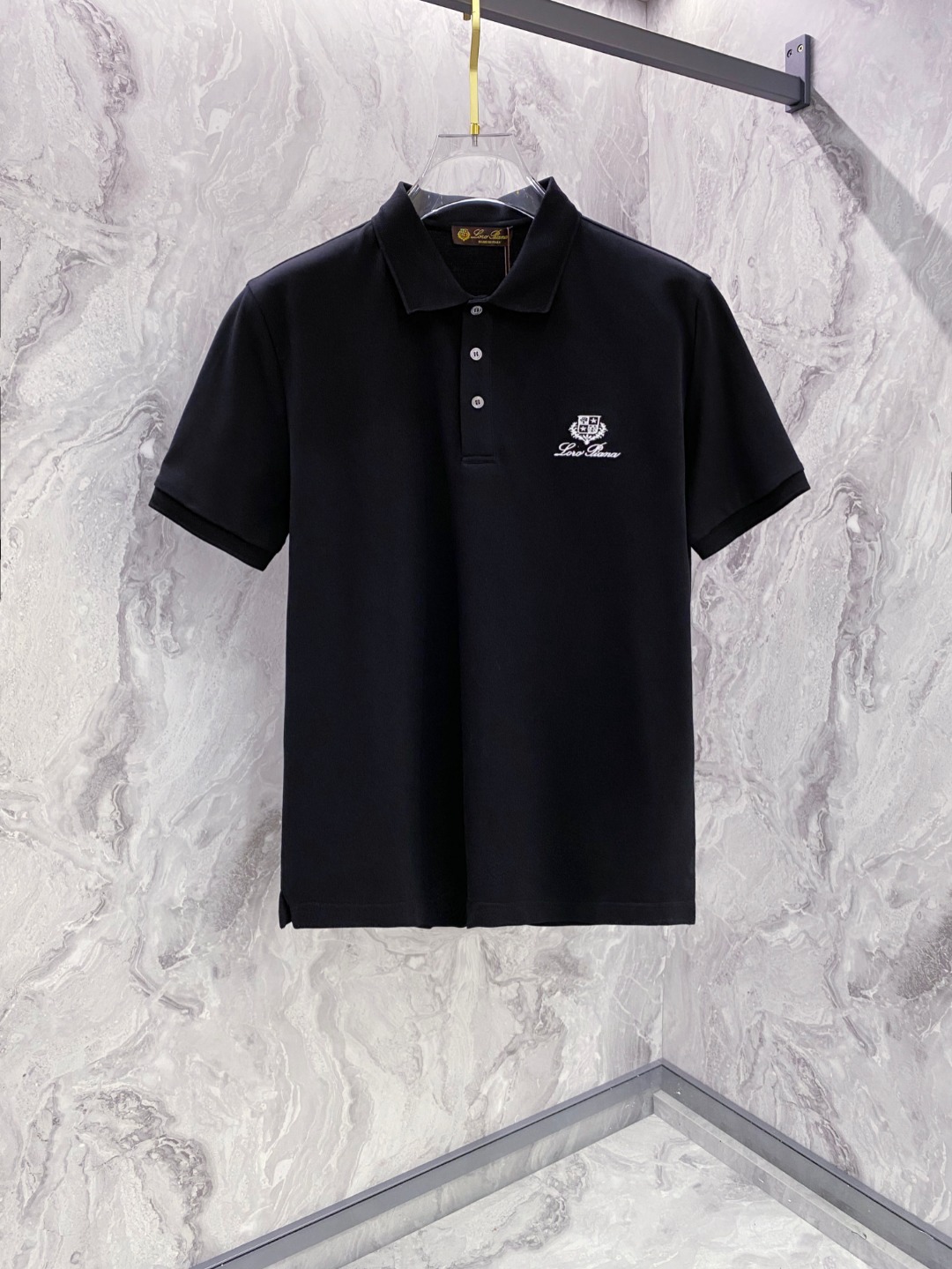 Loro Piana LP 로로피아나 남성 로고 폴로 티셔츠 의류