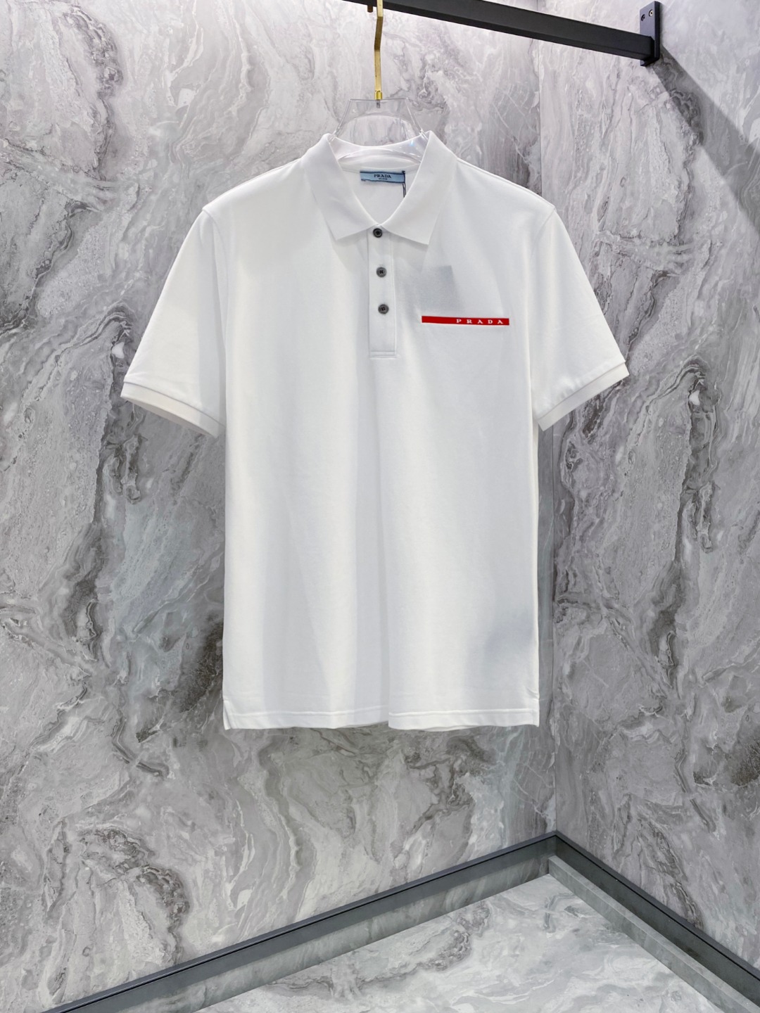 PRADA 프라다 로고 폴로 티셔츠 의류