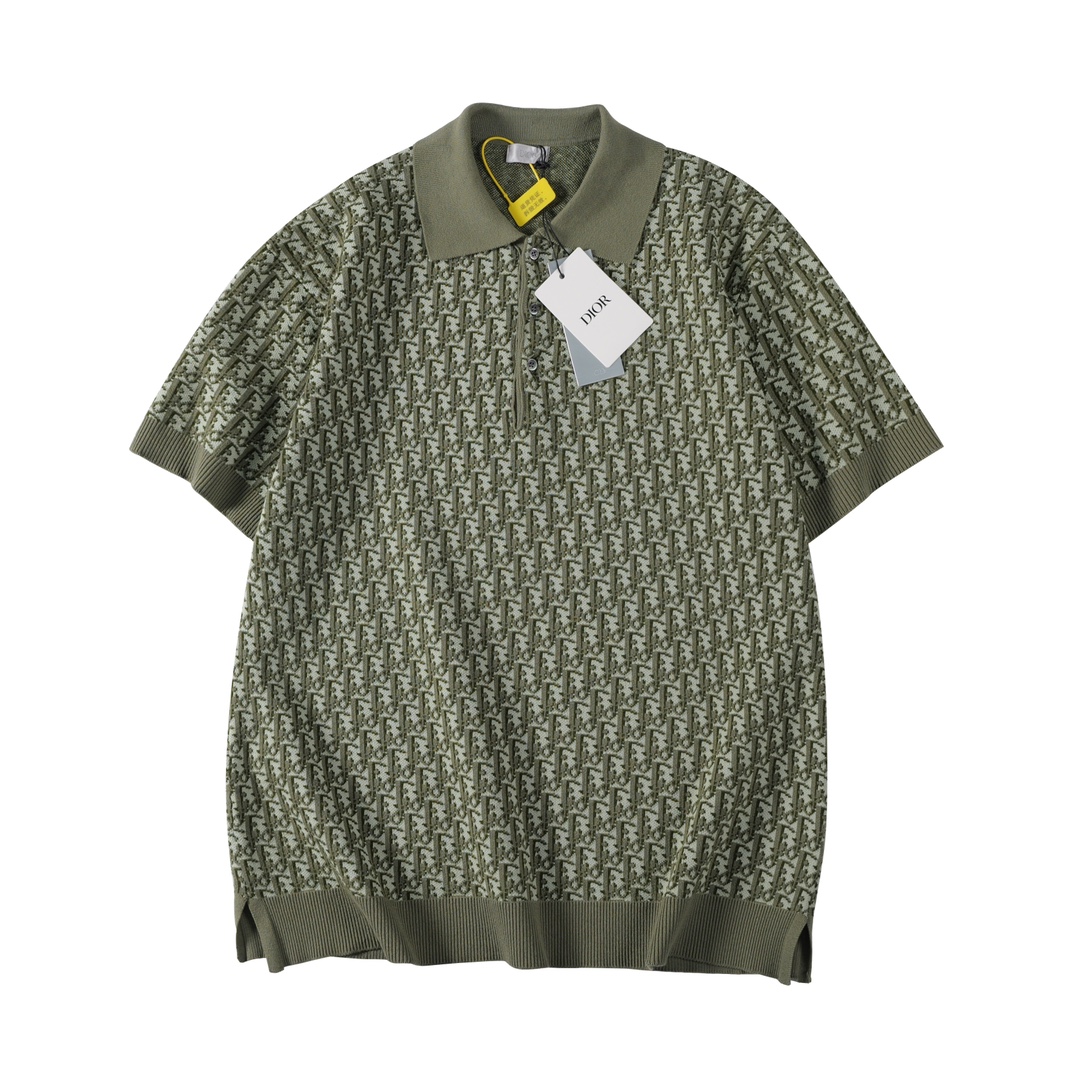 Dior CD 디올 니트 폴로 반팔 티셔츠 의류