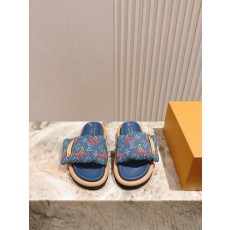 LV 루이비통 커플용 체리 시리즈 슬리퍼 신발