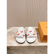 LV 루이비통 커플용 체리 시리즈 슬리퍼 신발