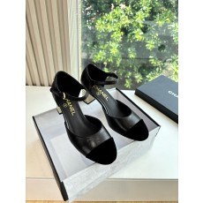 CHANEL 샤넬 굽 샌들 구두 신발