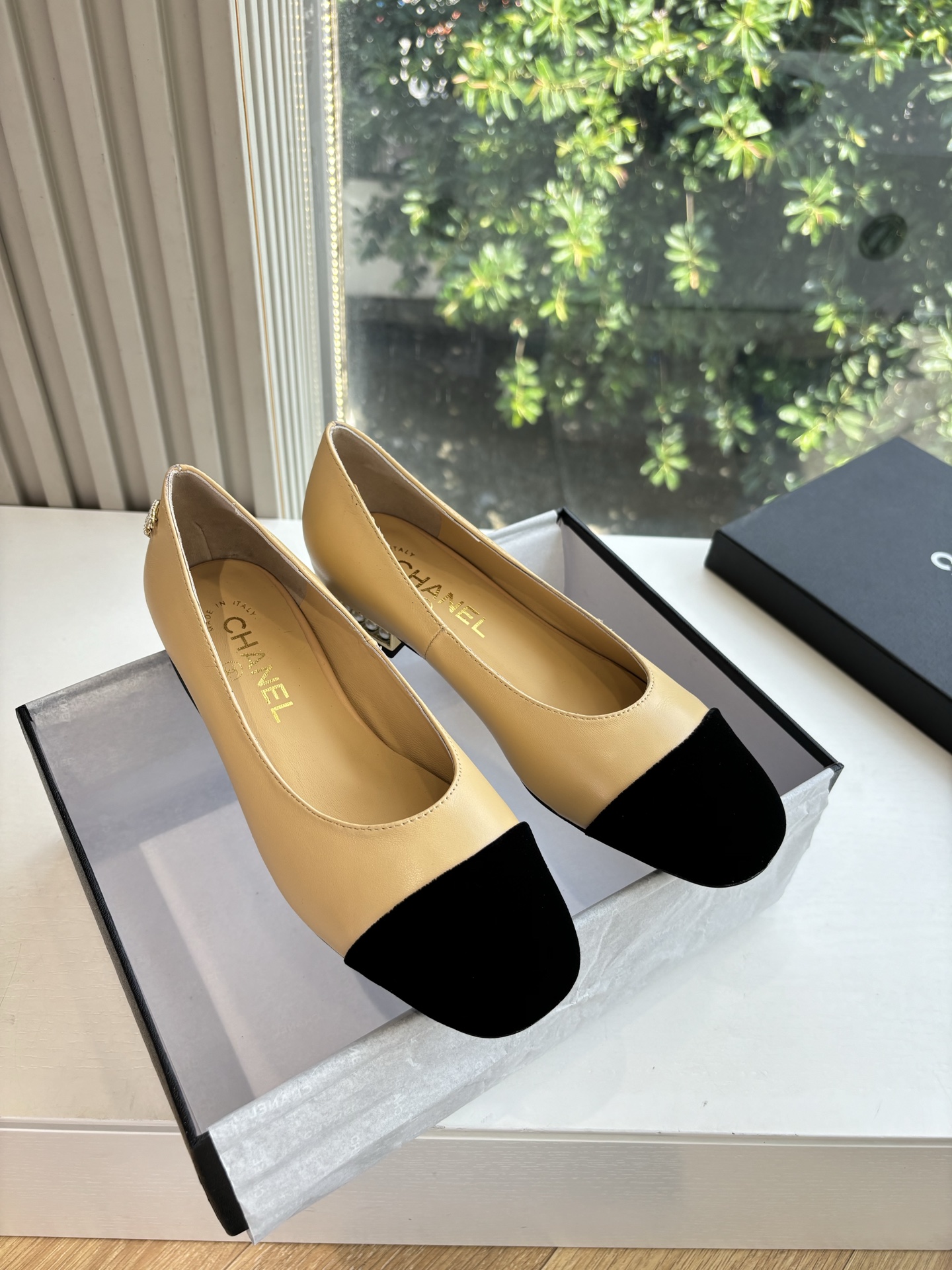 CHANEL 샤넬 플랫 슈즈 단화 신발
