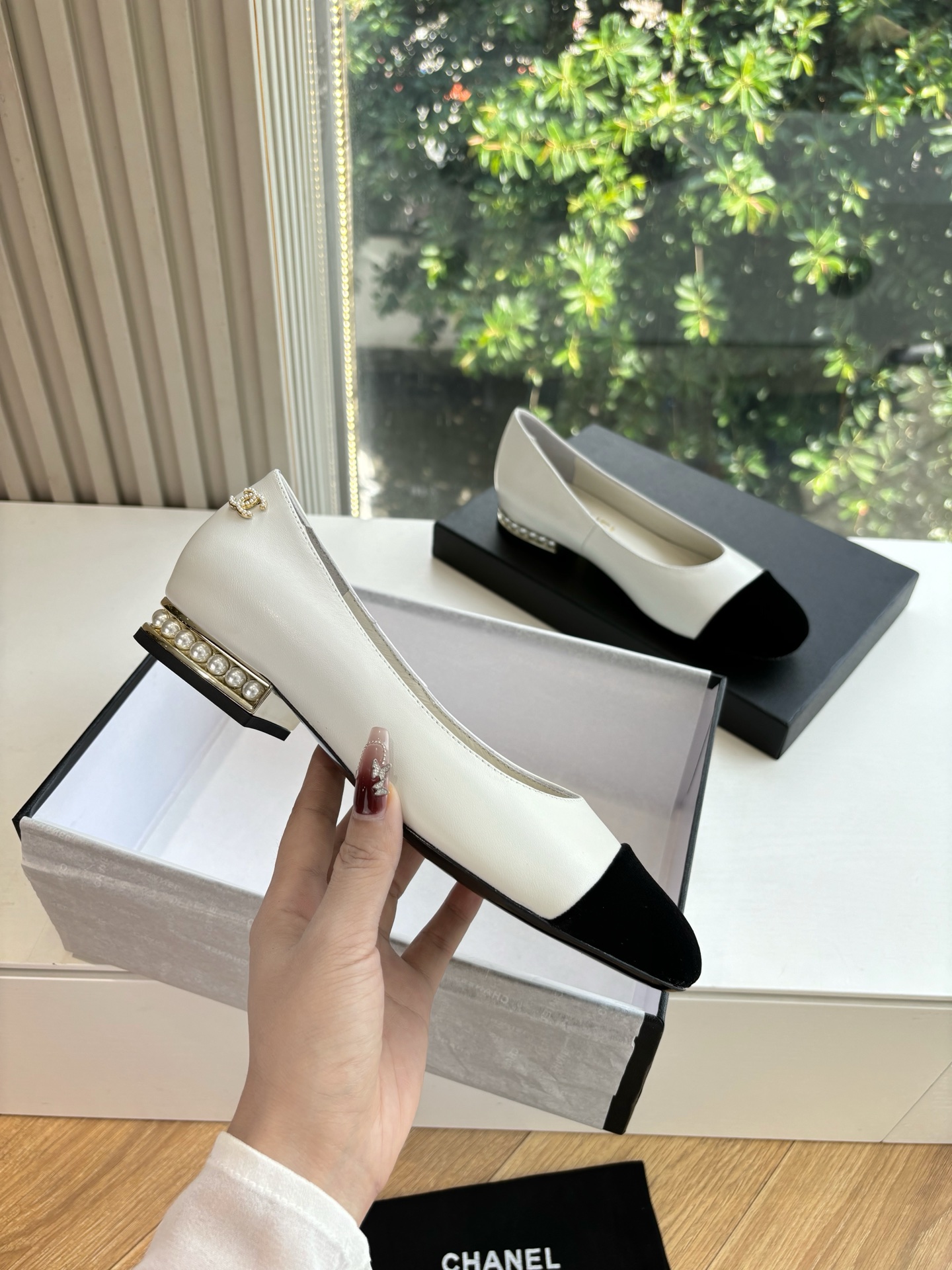 CHANEL 샤넬 플랫 슈즈 단화 신발