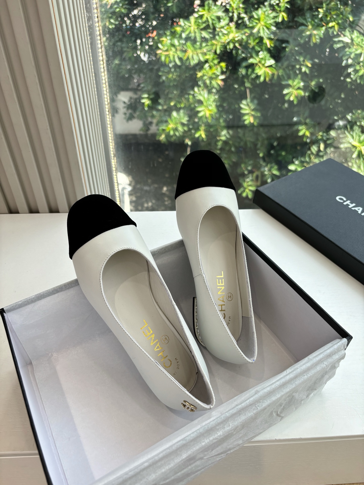 CHANEL 샤넬 플랫 슈즈 단화 신발