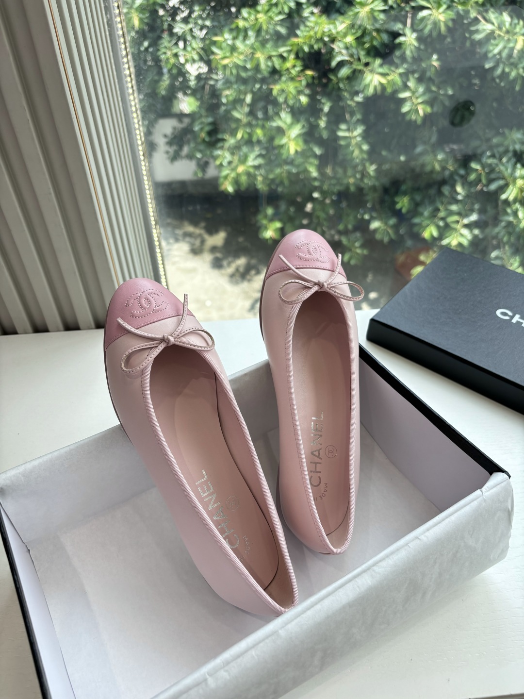 CHANEL 샤넬 플랫 슈즈 단화 구두 신발