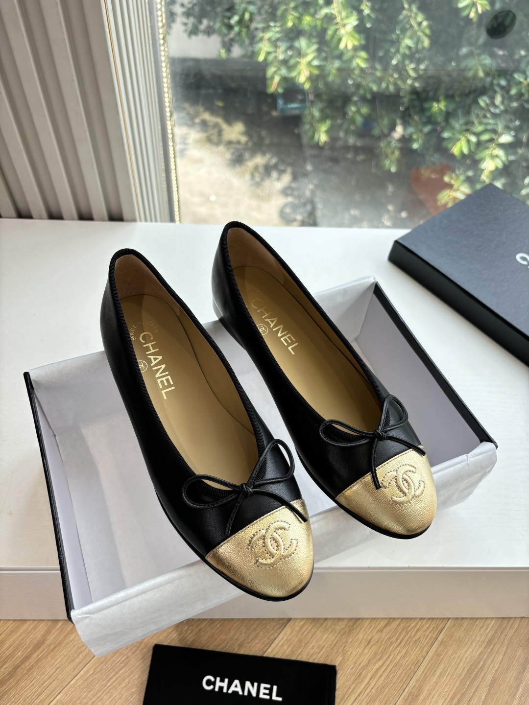 CHANEL 샤넬 플랫 슈즈 단화 구두 신발