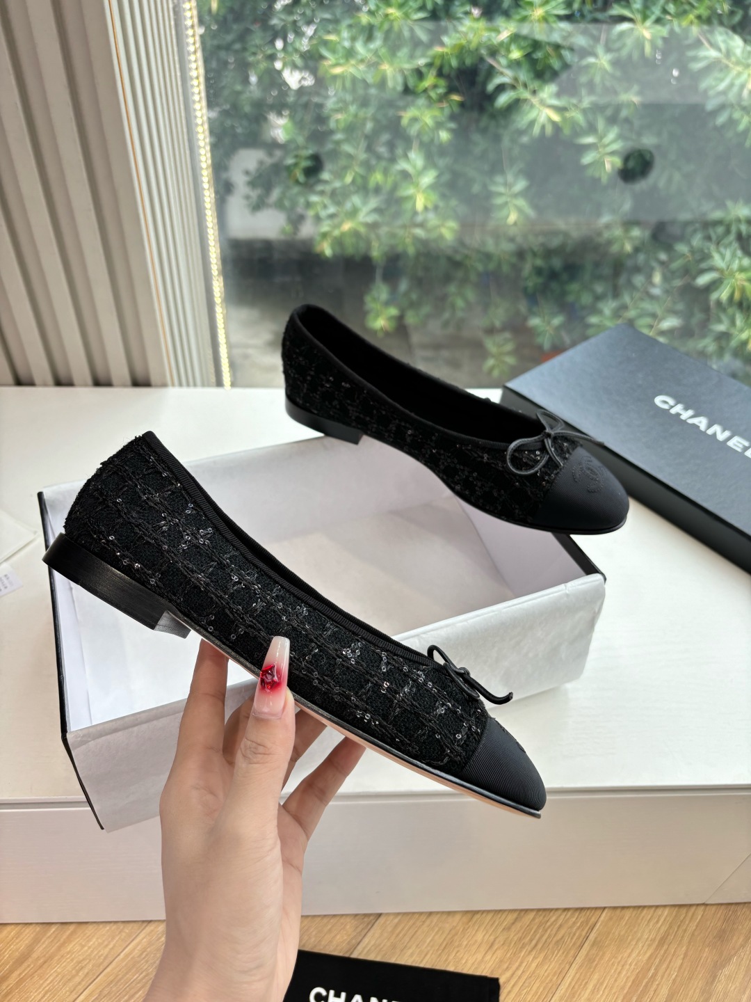 CHANEL 샤넬 플랫 슈즈 단화 구두 신발