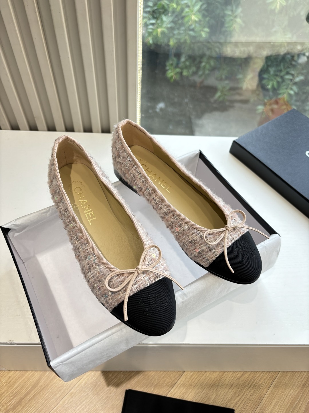 CHANEL 샤넬 플랫 슈즈 단화 구두 신발