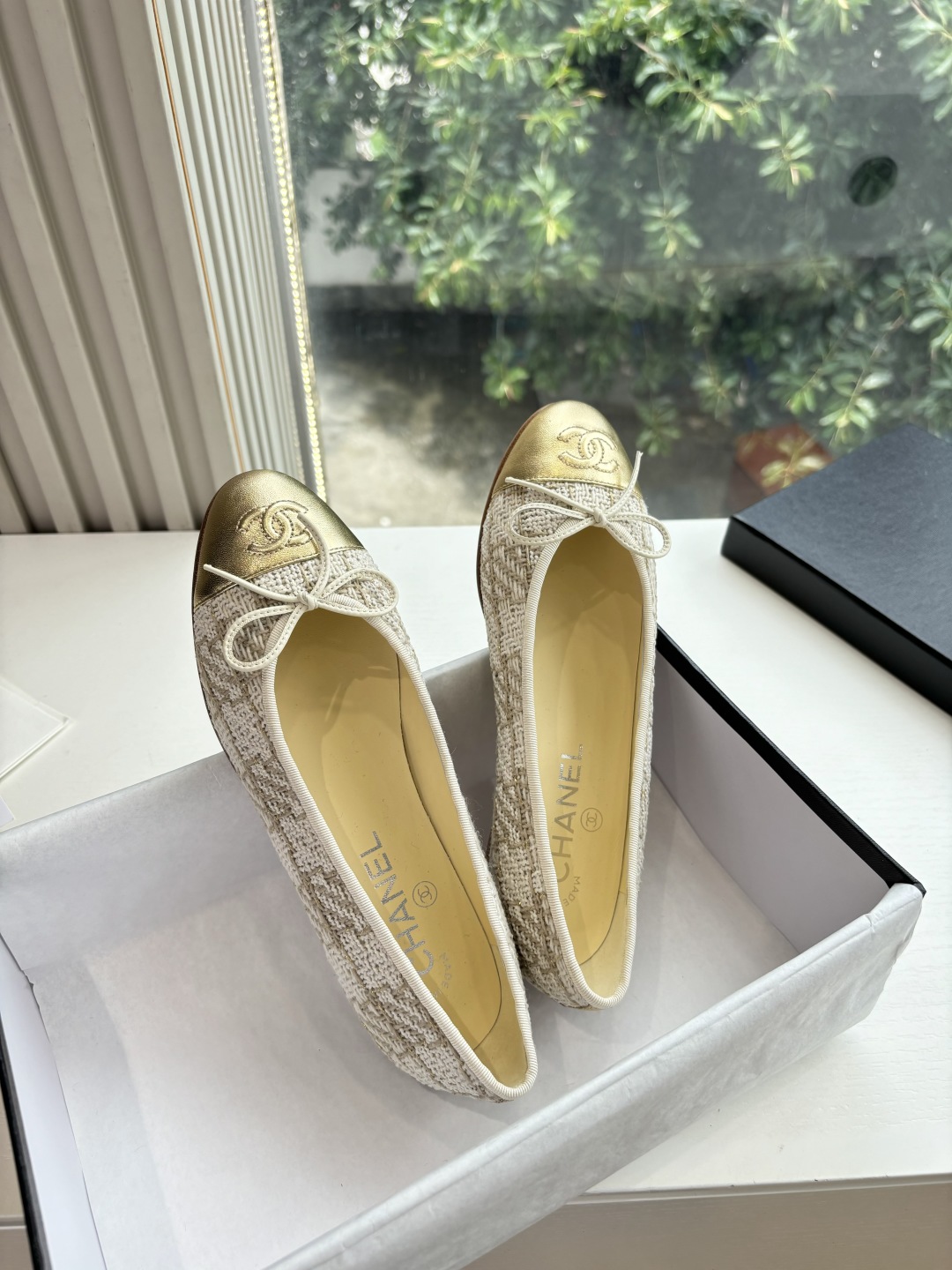 CHANEL 샤넬 플랫 슈즈 단화 구두 신발