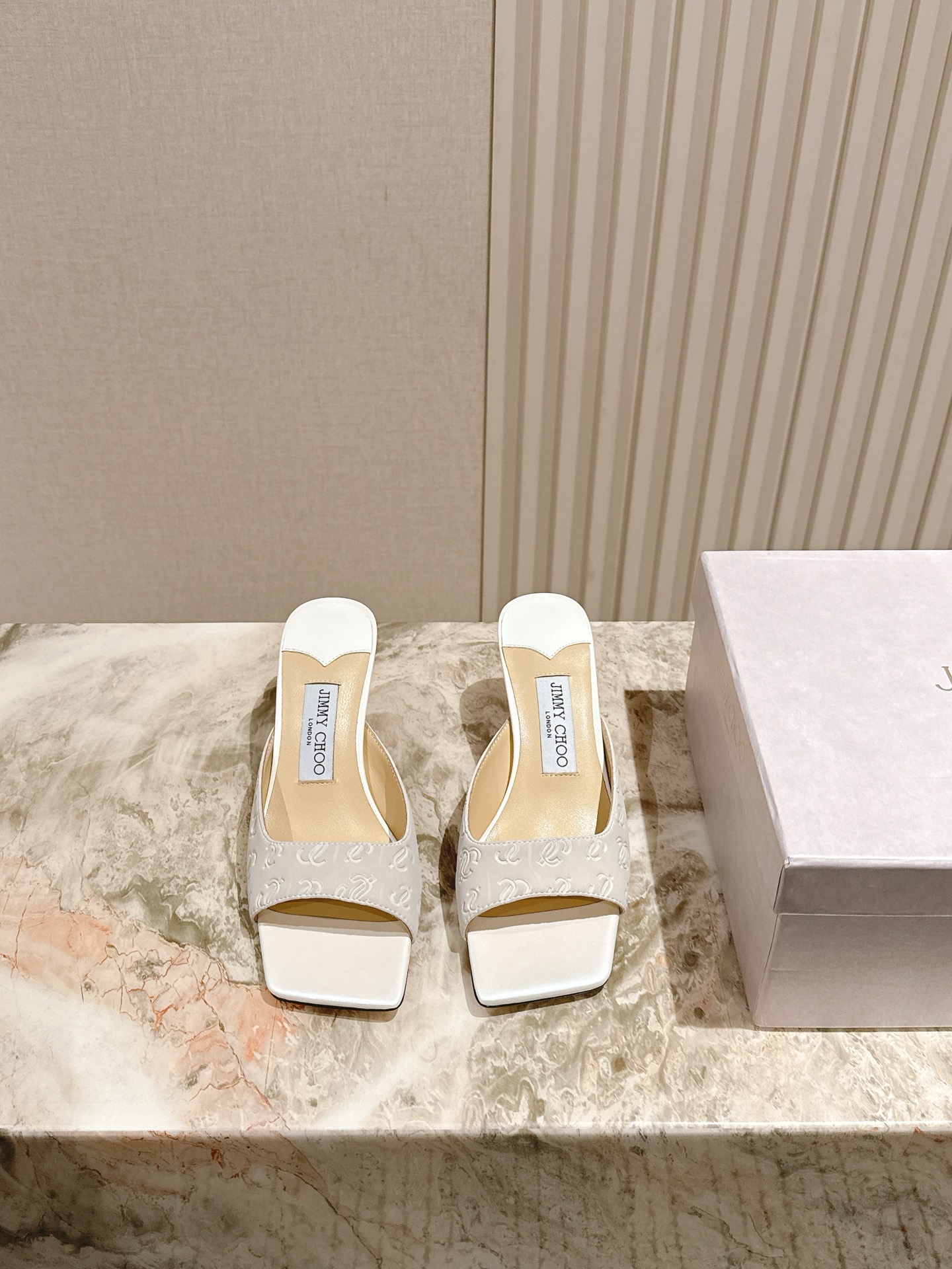 Jimmy Choo 지미추 굽 샌들 슬리퍼 신발