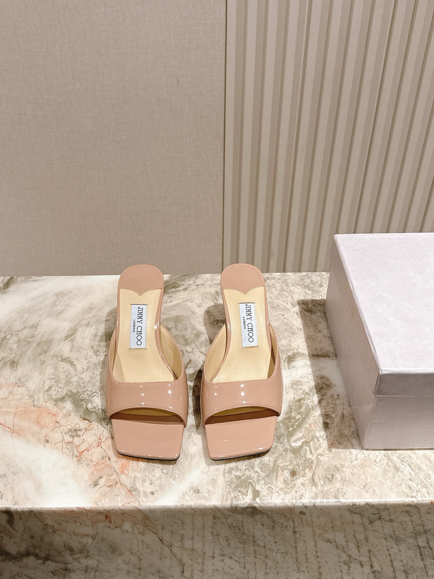 Jimmy Choo 지미추 굽 샌들 슬리퍼 신발