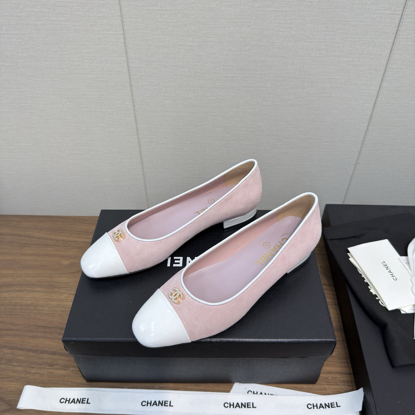 CHANEL 샤넬 플랫 슈즈 단화 구두 신발