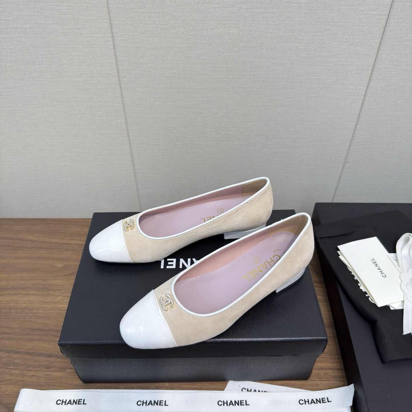 CHANEL 샤넬 플랫 슈즈 단화 구두 신발