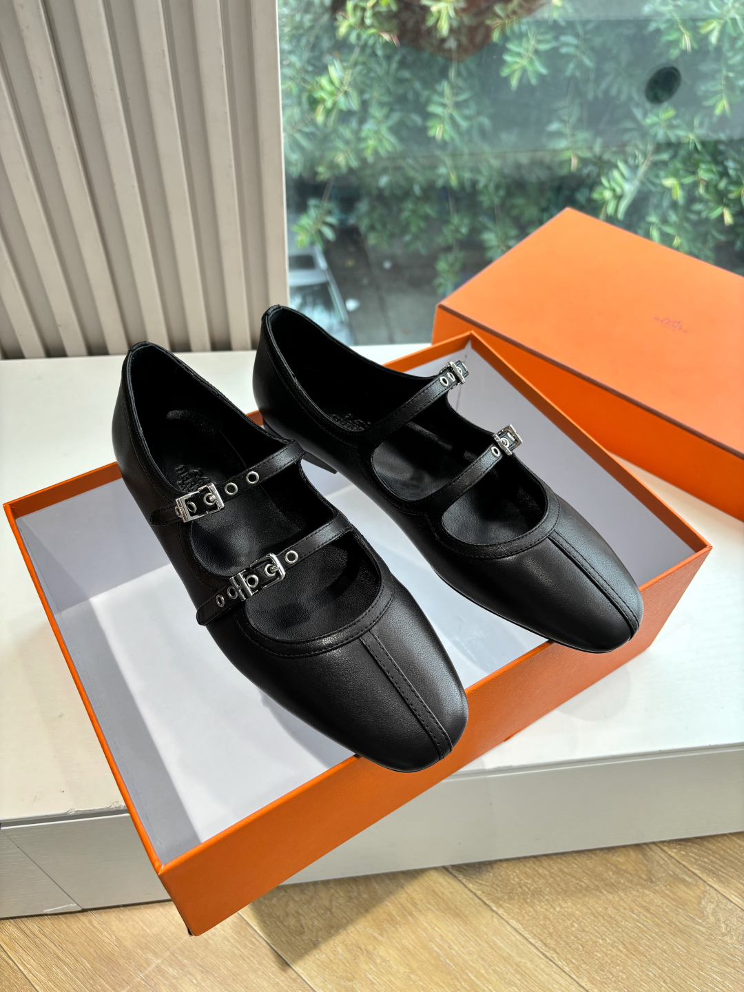 Hermes 에르메스 Kelly 켈리 버클 중굽 샌들 플랫 슈즈 신발