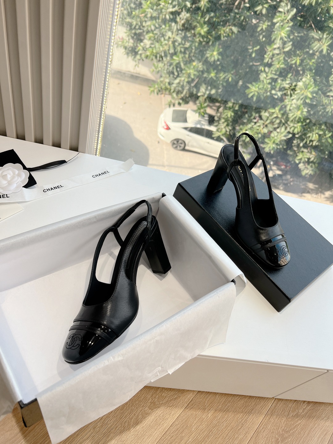 CHANEL 샤넬 힐 구두 샌들 신발