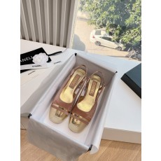 CHANEL 샤넬 로우힐 구두 샌들 신발