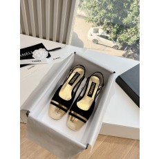 CHANEL 샤넬 로우힐 구두 샌들 신발