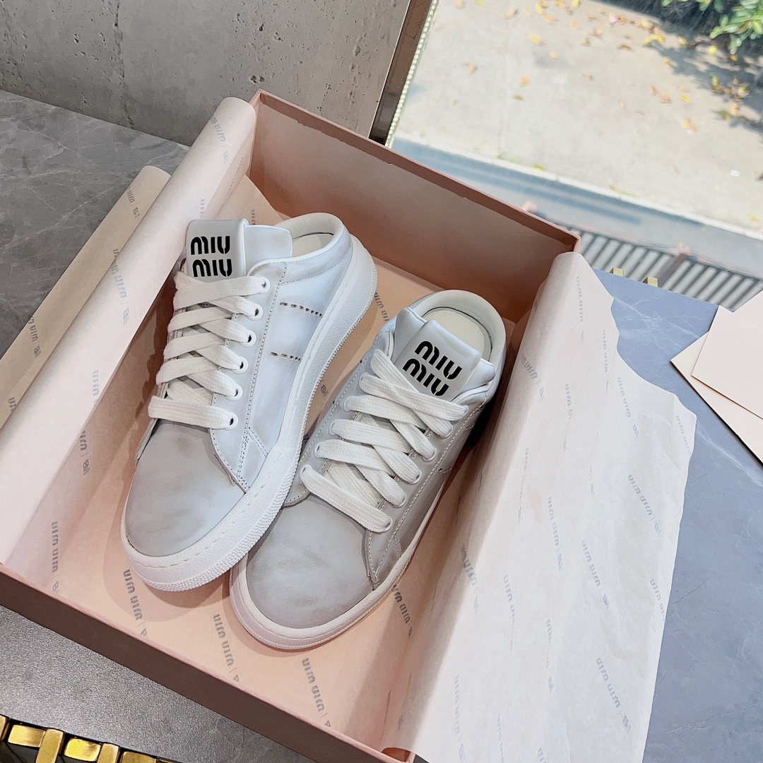 MiuMiu 미우미우 스니커즈 반슬리퍼 신발