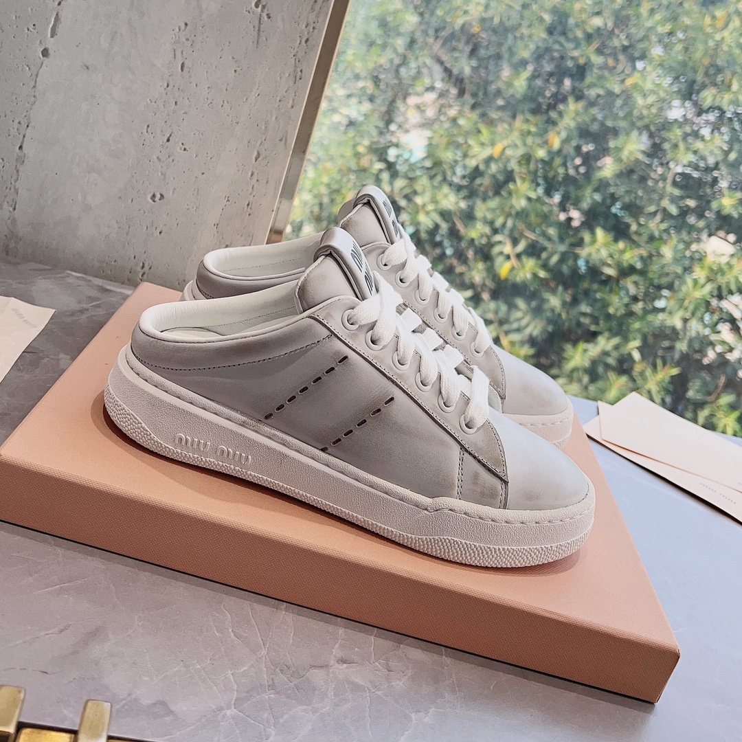 MiuMiu 미우미우 스니커즈 반슬리퍼 신발