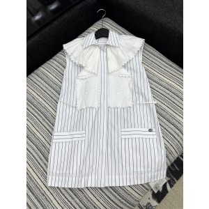 Chanel 샤넬 케이프형 허리 셔츠 원피스 의류