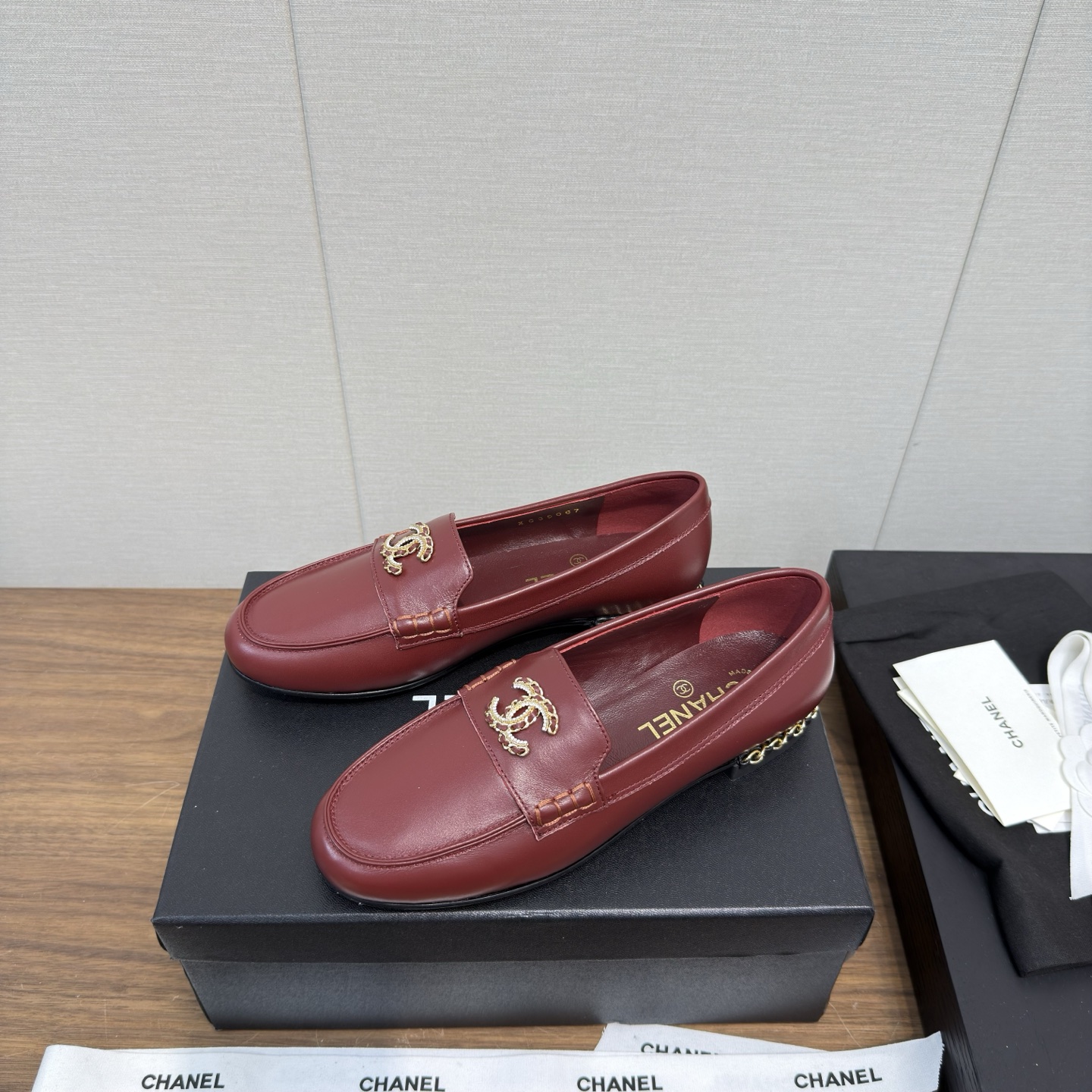 Chanel 로퍼 플랫 슈즈 구두 신발