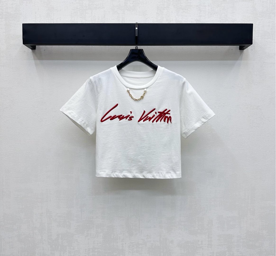 Louis Vuitton LV 루이비통 숏 크롭 반팔 티셔츠 의류