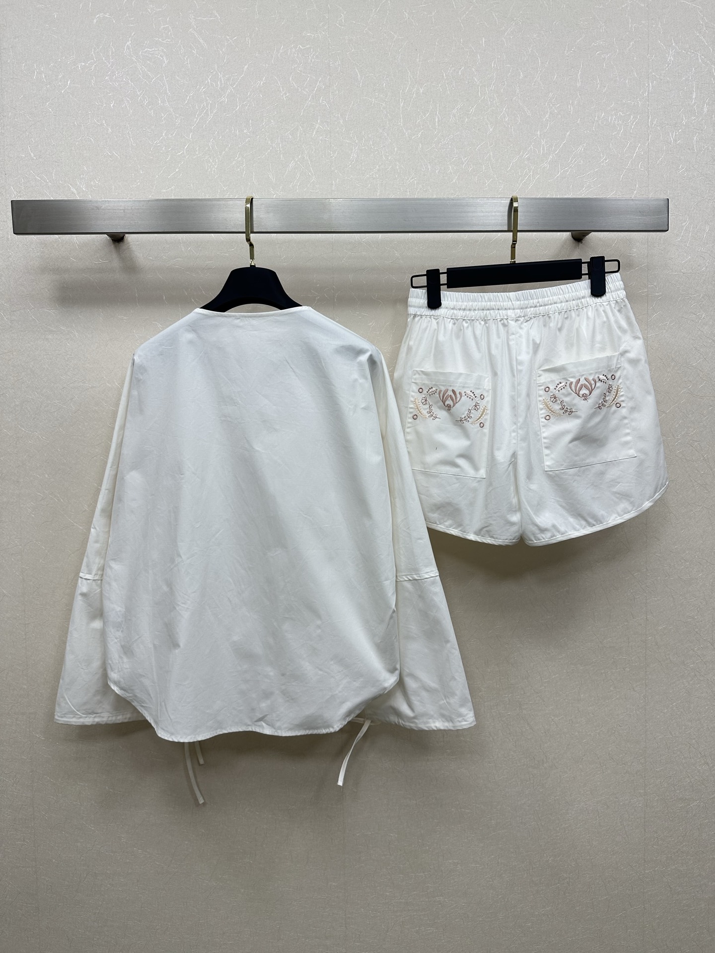 Hermes 에르메스 긴팔 셔츠 + 반바지 팬츠 세트 의류