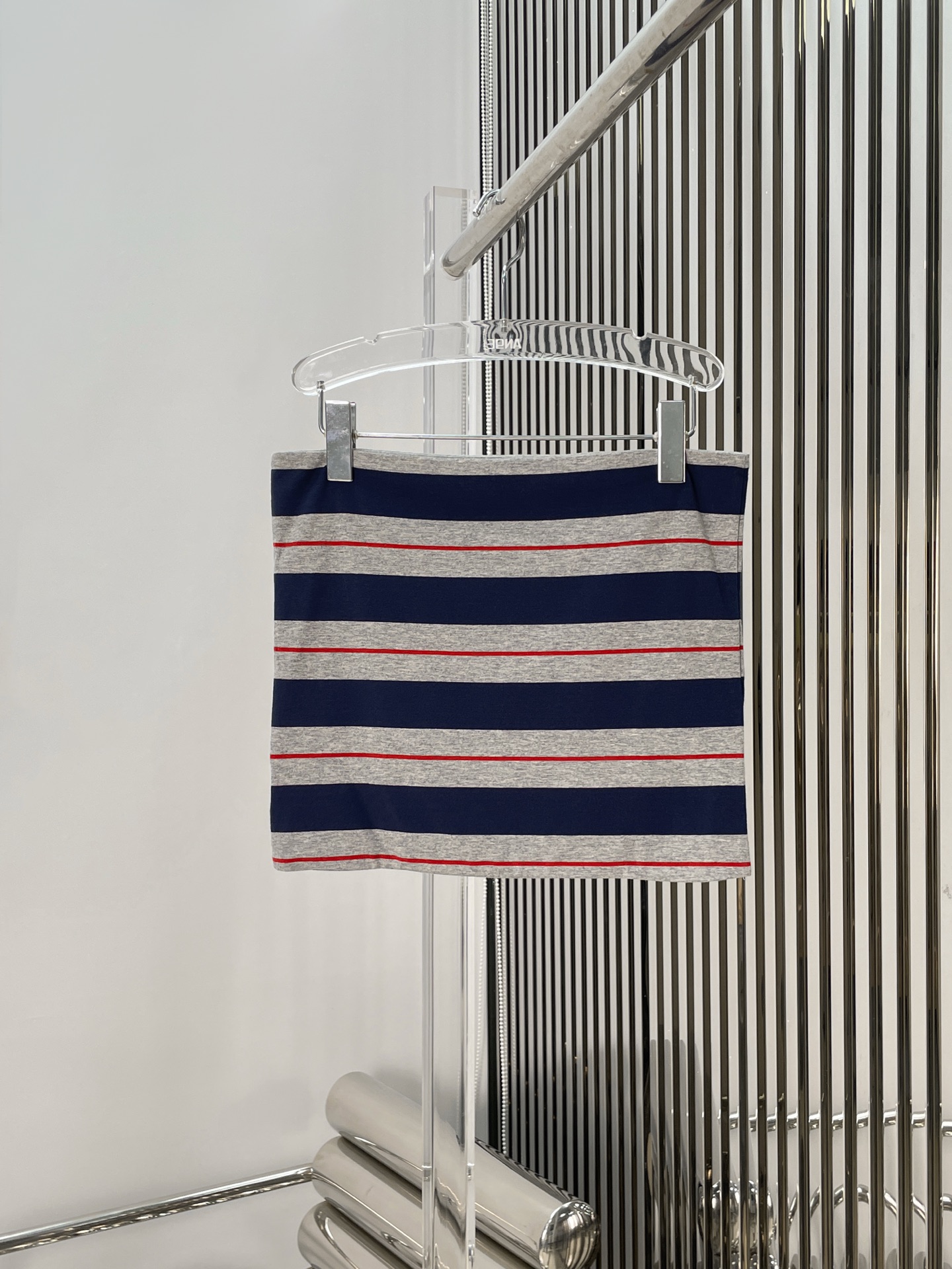 MIUMIU 미우미우 스트라이프 튜브탑 상의 탑 의류