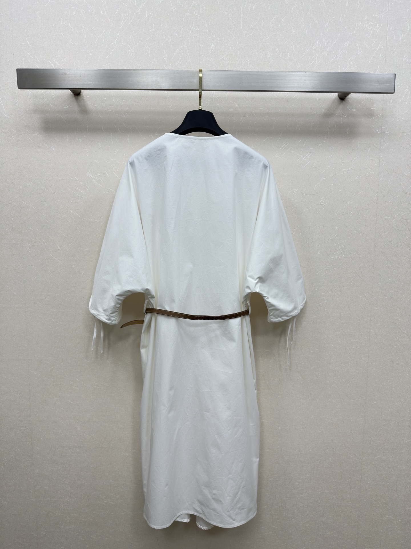 Hermes 에르메스 자수 디테일 롱슬리브 셔츠 원피스 의류