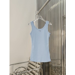 PRADA 프라다 민소매 나시 탑 상의 의류