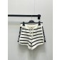 Dior CD 디올 스트라이프 로고 스트링 숏팬츠 반바지 의류