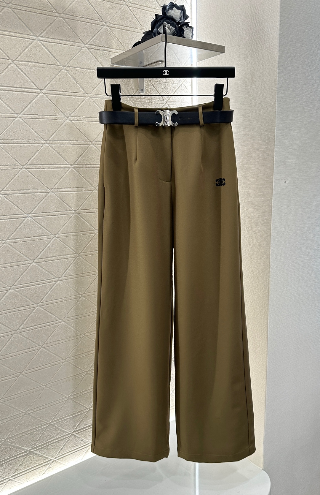 Celine 셀린느 벨트 와이드 팬츠 바지 의류