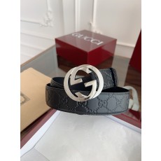 GUCCI 구찌 클래식 소가죽 벨트