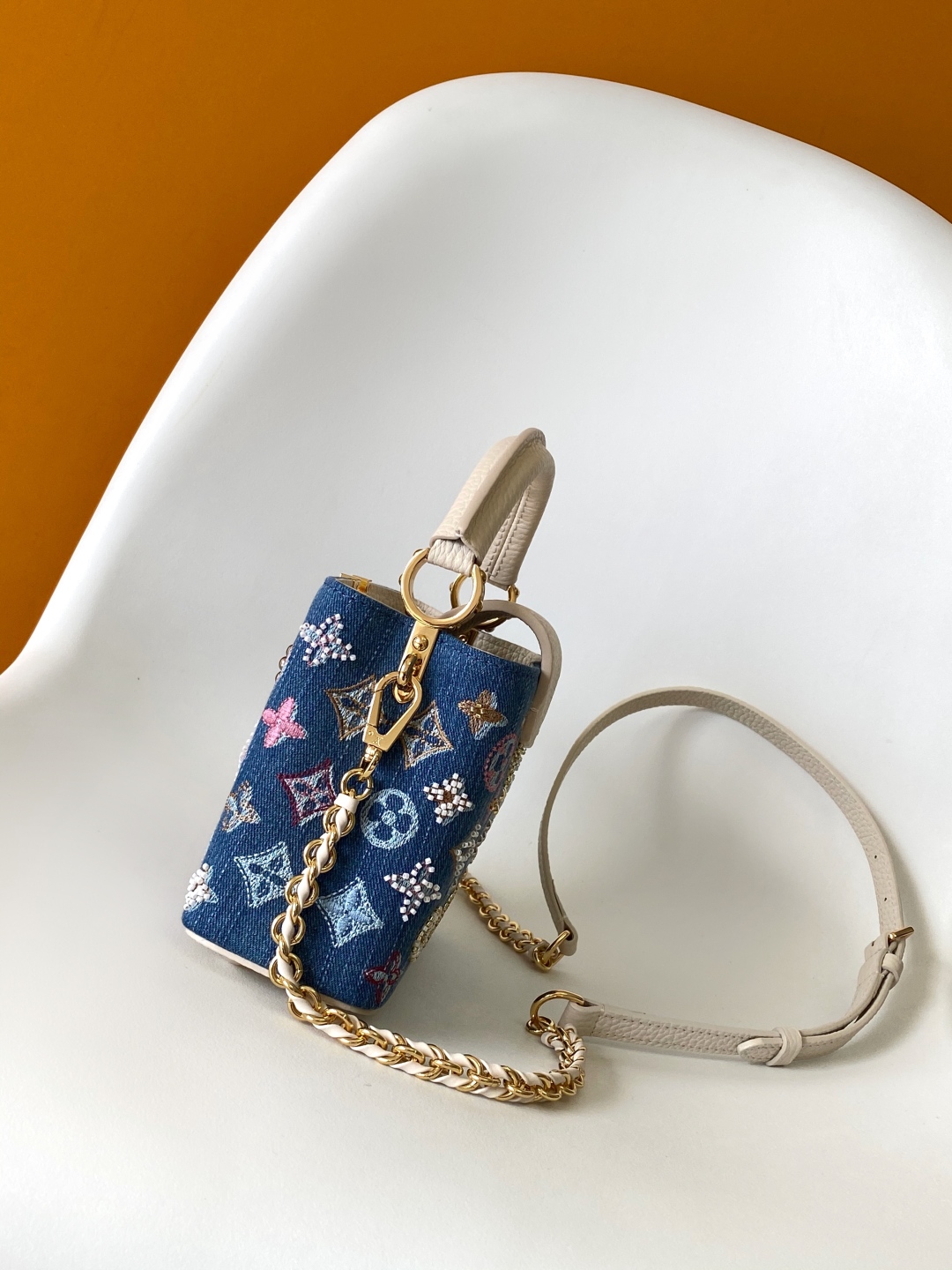 LV 루이비통 카퓌신 Capucines 미니 핸드백 가방